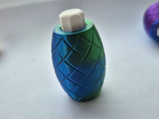 3dFidgets Snappy fidget push button - satisfying click in trending metallic colours adults