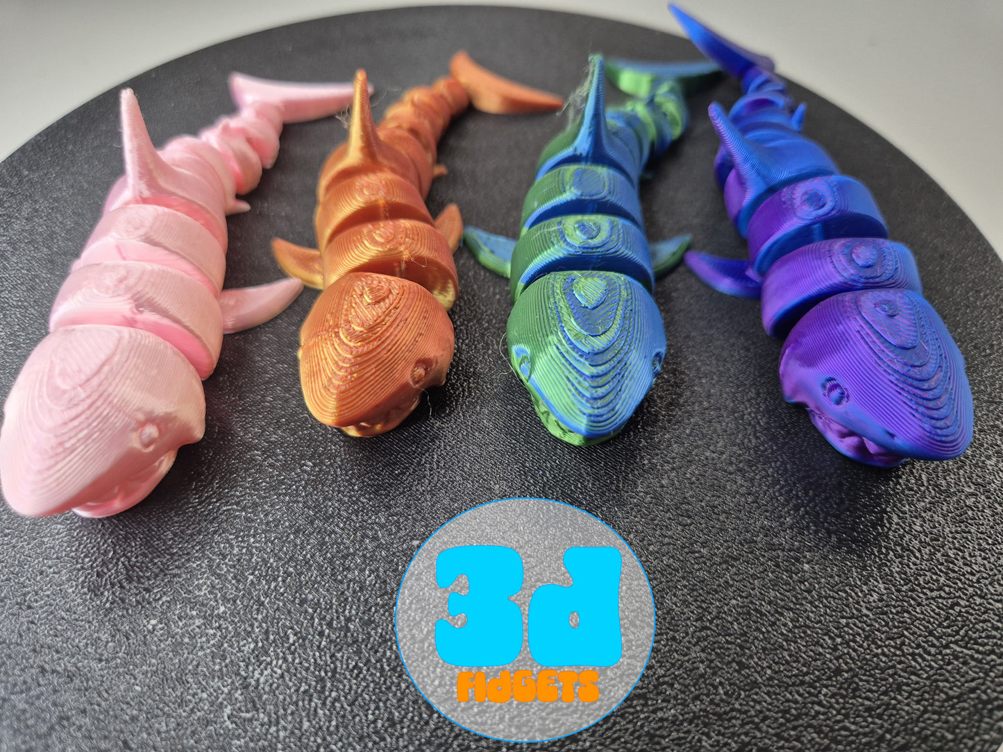 Flexi shark sensory fidget toy for ADHA Autism and stimming