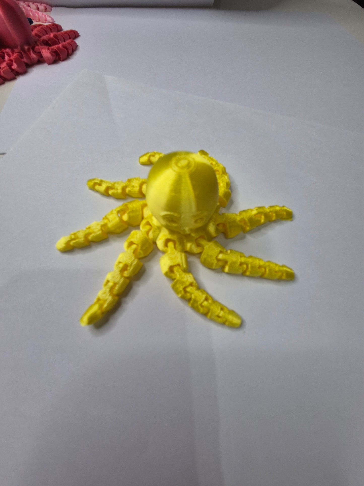 Flexible fidget colourful octopus Sensory toy for ADHD autism stimming