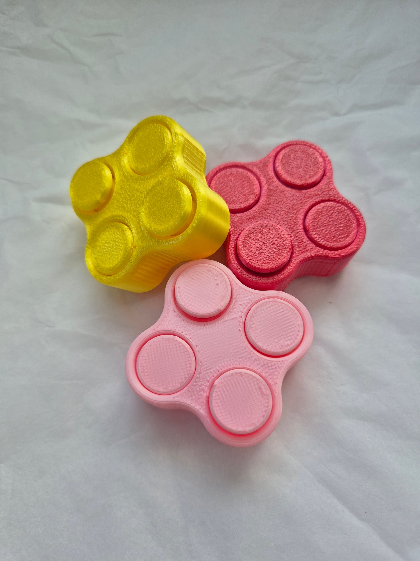 3dFidgets Clicky 4 Button Fidget Sensory Stimming Toy adult