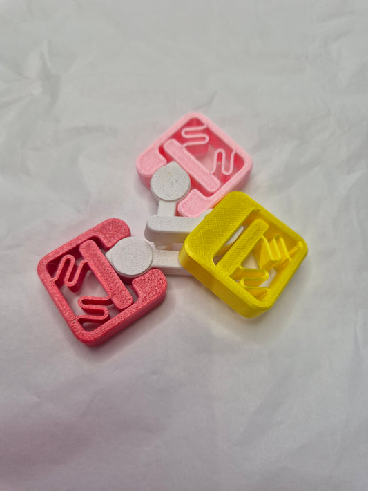 3dFidgets - FLICK switch colourful playful fidget toy 2024 sensory trending fidgettoy adults