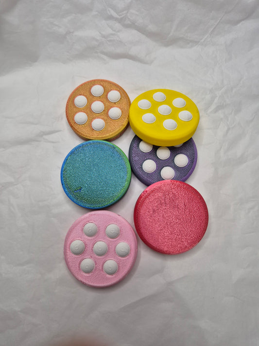 3dFidgets - Clicky Pad - Sensory Stimulation & Anxiety Relief Toy for Adults with ADHD