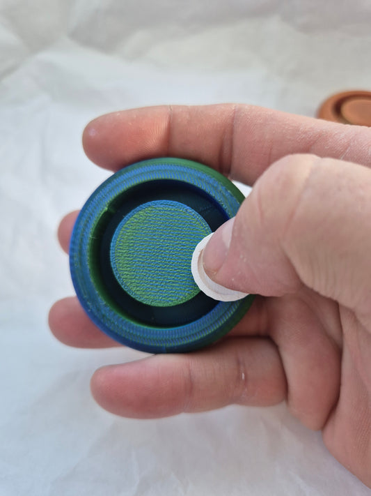 3dFidgets Finger Spin - Stress Relief Toy for Adults with ADHD and Autism