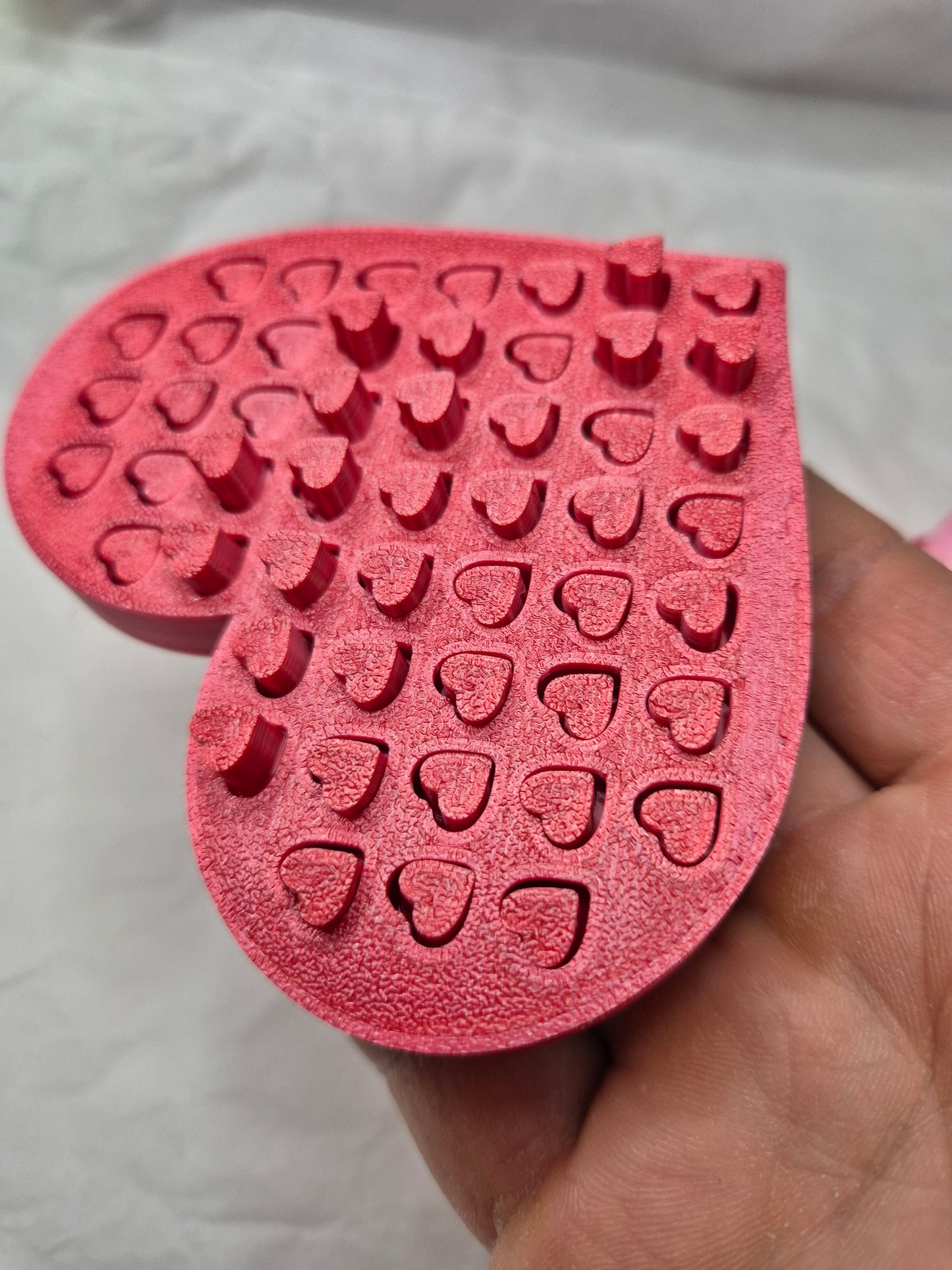 3dFidgets - Heart Shape Rain Maker Fidget Toy for Stress Relief love valentines