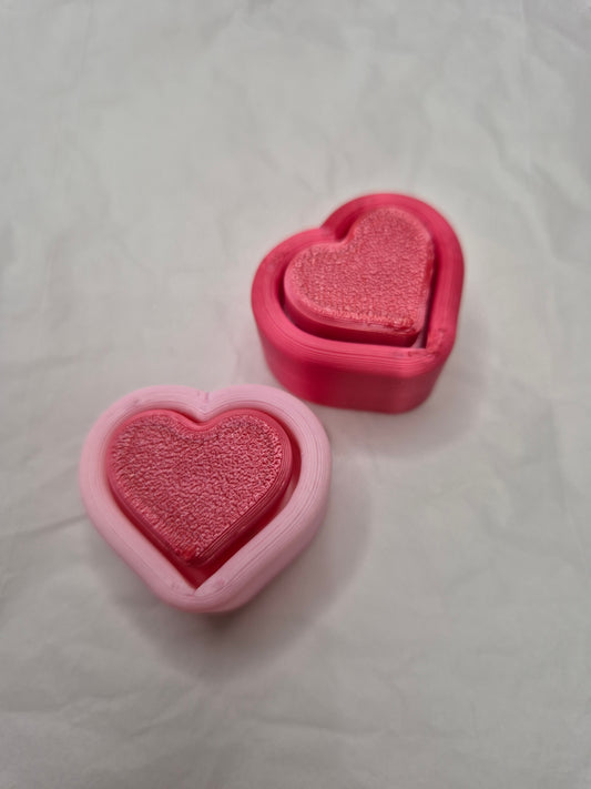 3dFidgets - Clicky Heart Button with real mechanical keys love valentines ASMR Fidget toy