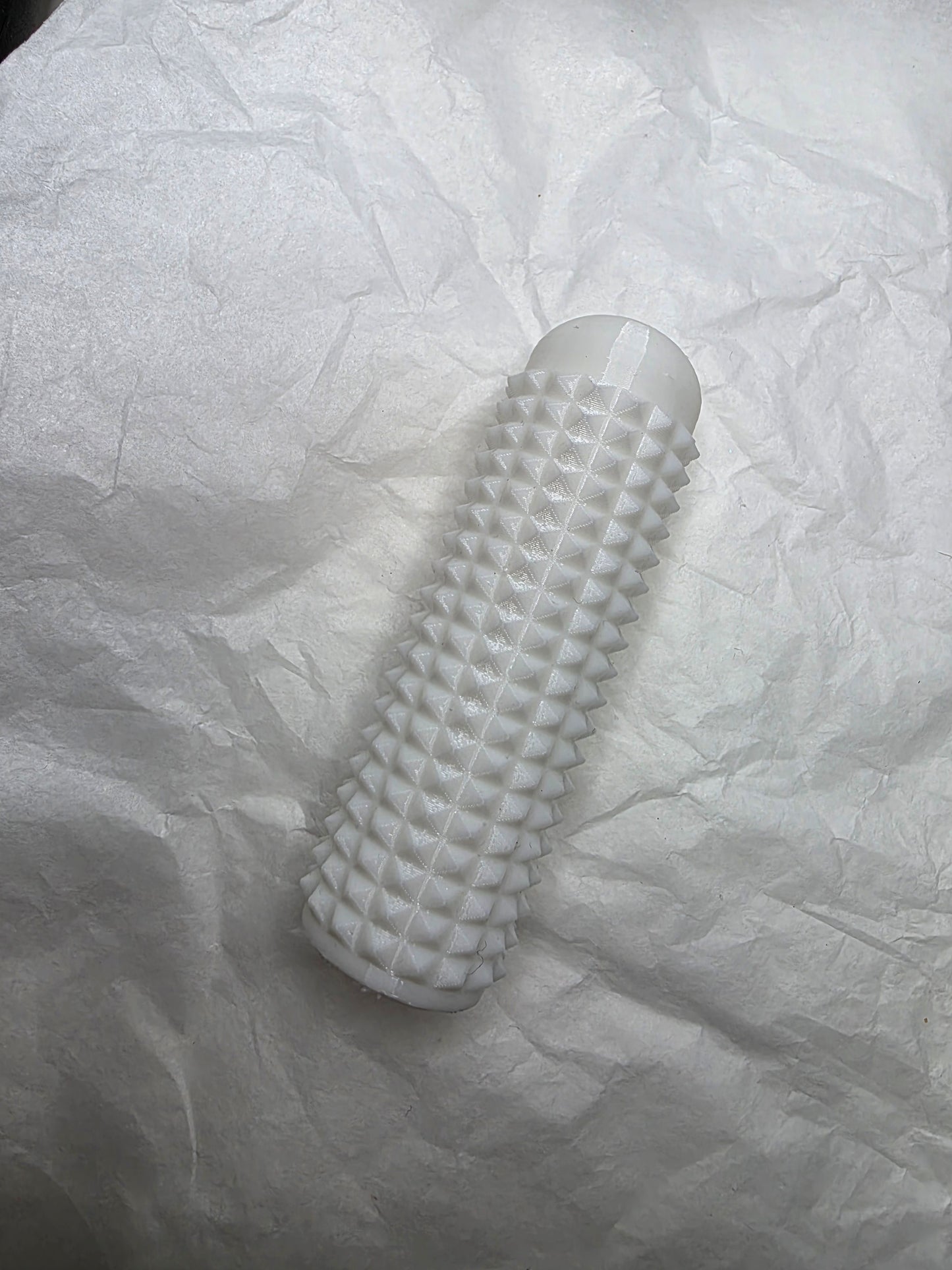 3dFidgets Pain Squeezer - Massage Roller with Soft, Textured Spikes - for Feet, Body or Hands