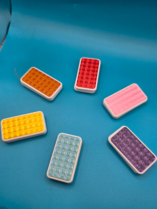 3dFidgets GIANT MagSnap fidget toy - textured outer perfect for ADHA autism and Neurodivergent people