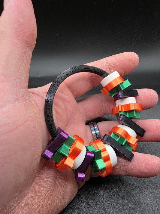 3dFidgets Halloween spooky themed fidget hand stimming bead roller