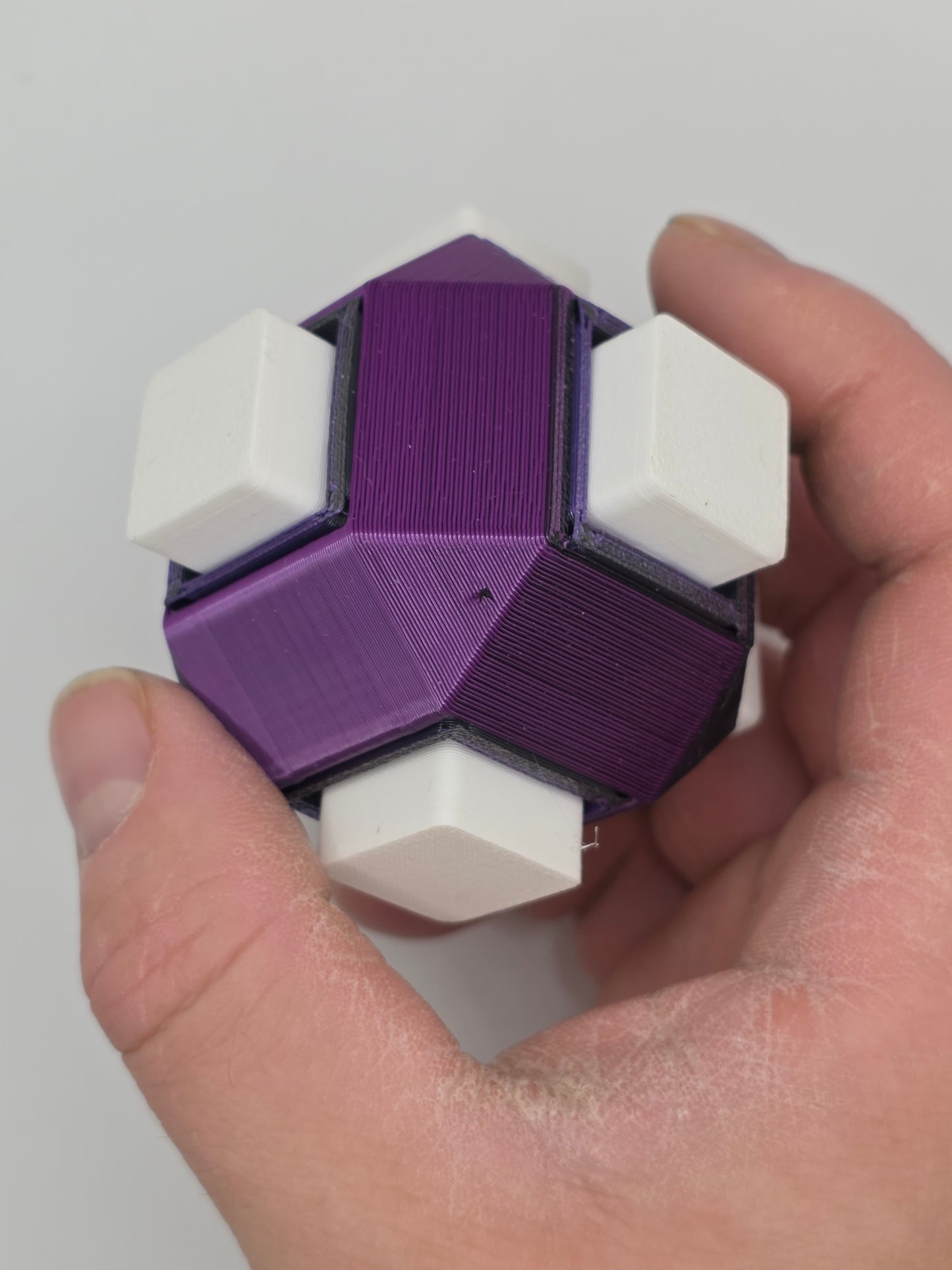 3dFidgets ASMR Click-a-sphere - Clicky Buttons with Real Mechanical Switches in Vibrant Colours for Sensory Play