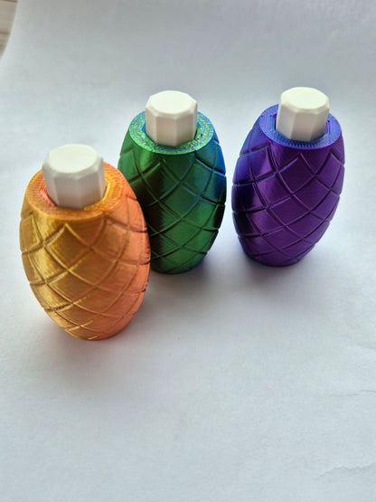 3dFidgets Snappy fidget push button - satisfying click in trending metallic colours adults