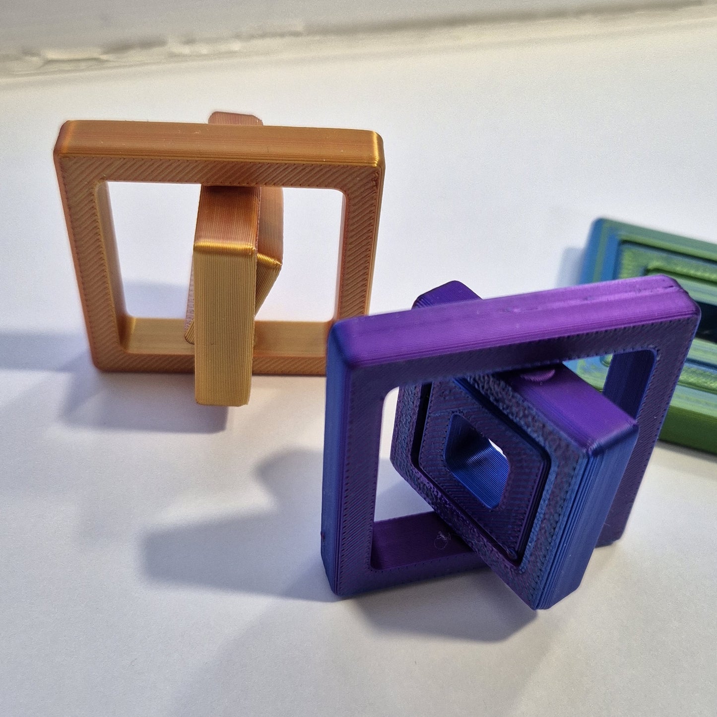 3dFidgets Gyro square fidget toy for fidget hands trending fidgety toy 2024 craze sensory fidgettoy adults
