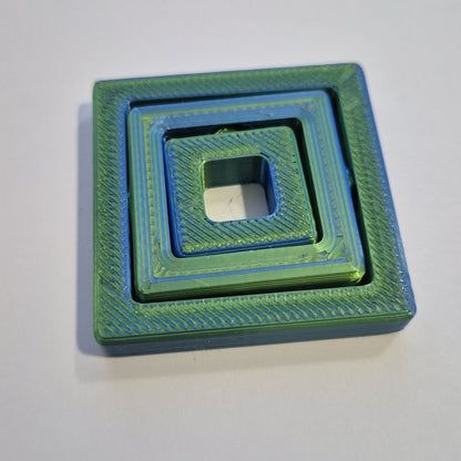 3dFidgets Gyro square fidget toy for fidget hands trending fidgety toy 2024 craze sensory fidgettoy adults