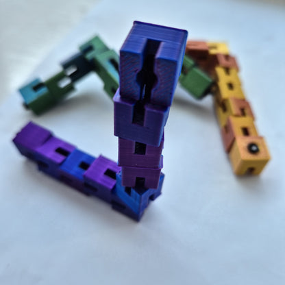 Elastic Fidget Cubes - Stress Relief ADHD autism toy