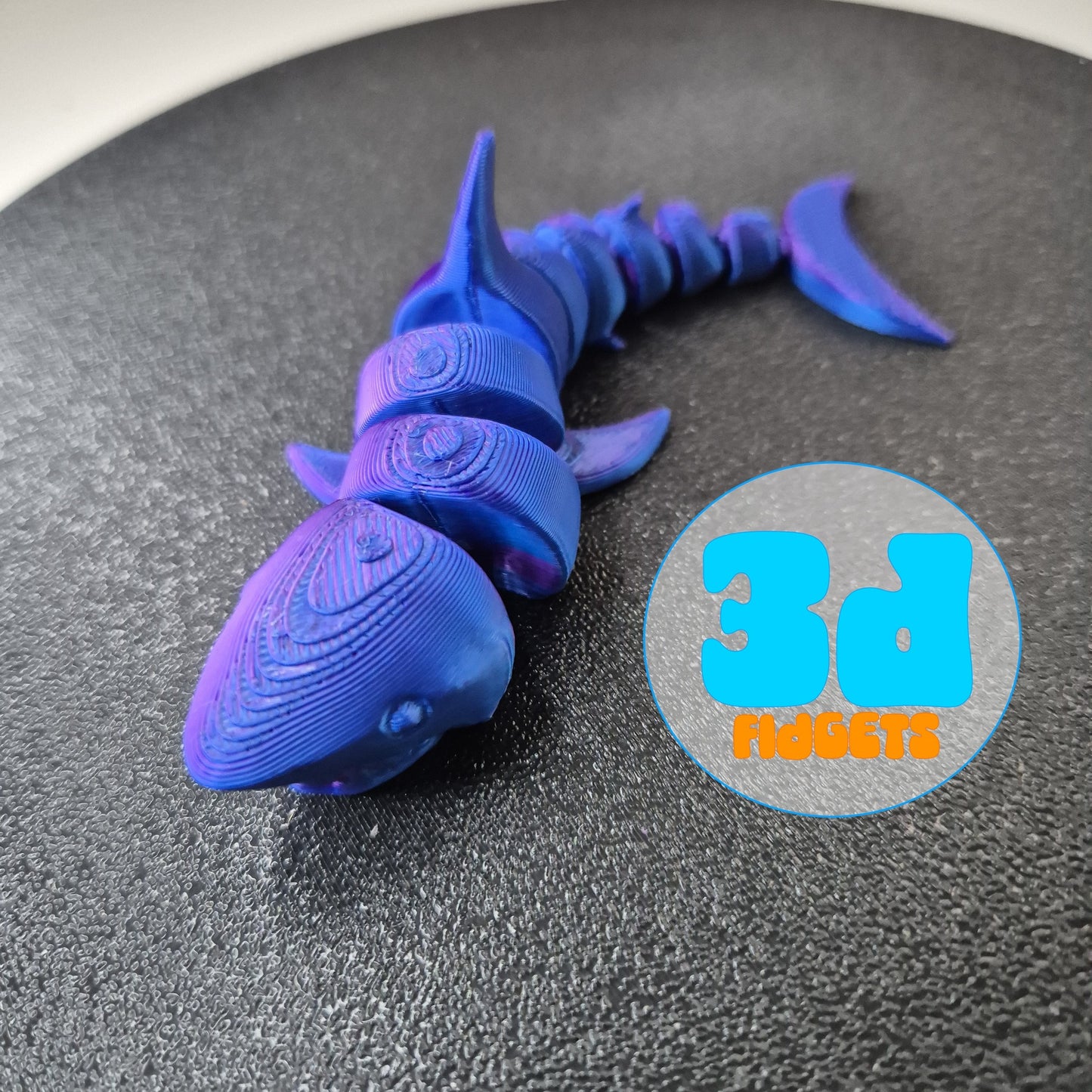 Flexi shark sensory fidget toy for ADHA Autism and stimming