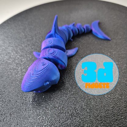 Flexi shark sensory fidget toy for ADHA Autism and stimming
