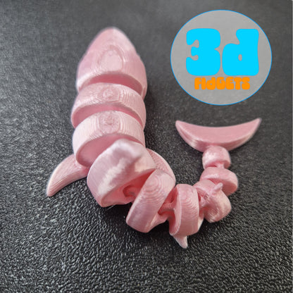 Flexi shark sensory fidget toy for ADHA Autism and stimming