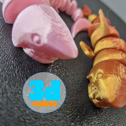 Flexi shark sensory fidget toy for ADHA Autism and stimming