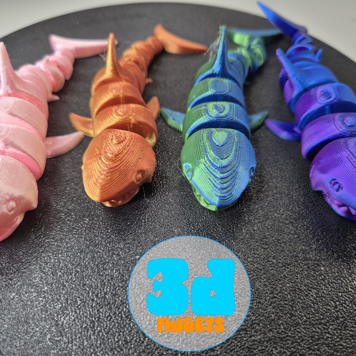 Flexi shark sensory fidget toy for ADHA Autism and stimming