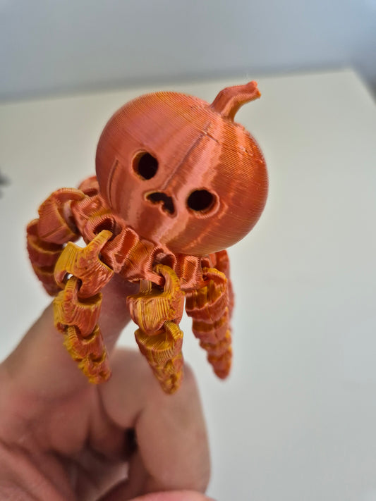 3dFidgets Halloween Articulated Pumpkin