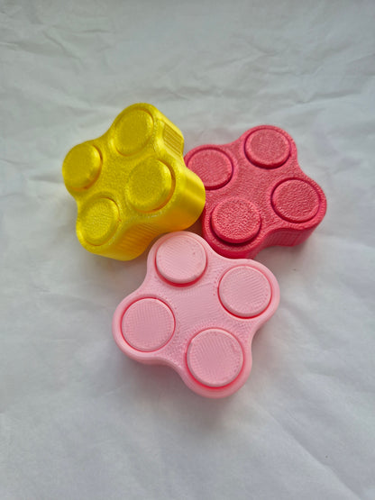 3dFidgets Clicky 4 Button Fidget Sensory Stimming Toy adult
