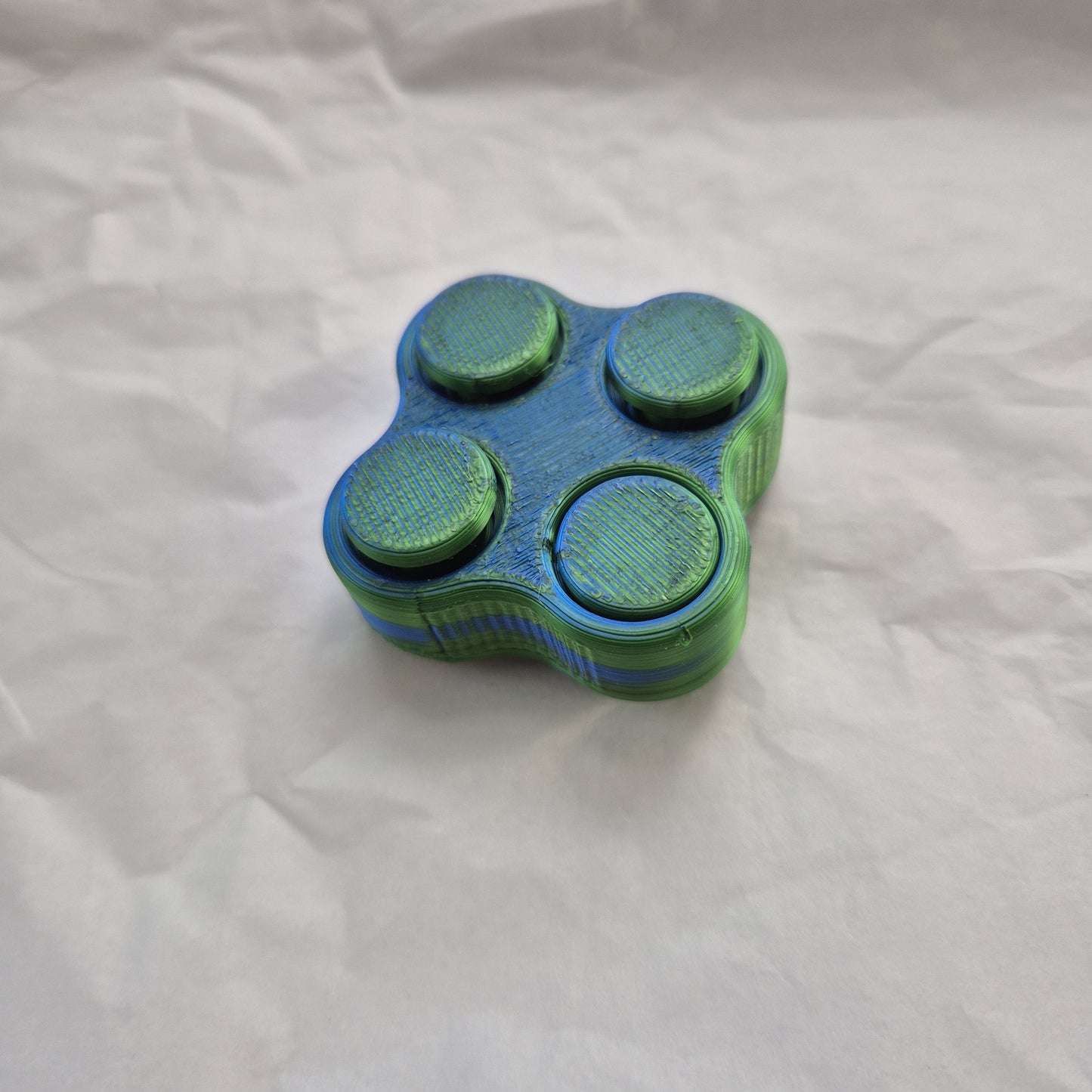3dFidgets Clicky 4 Button Fidget Sensory Stimming Toy adult