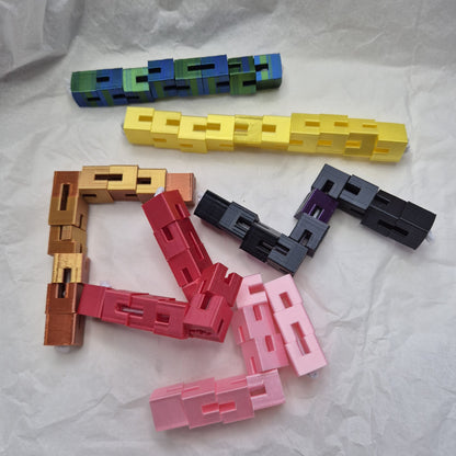 Elastic Fidget Cubes - Stress Relief ADHD autism toy