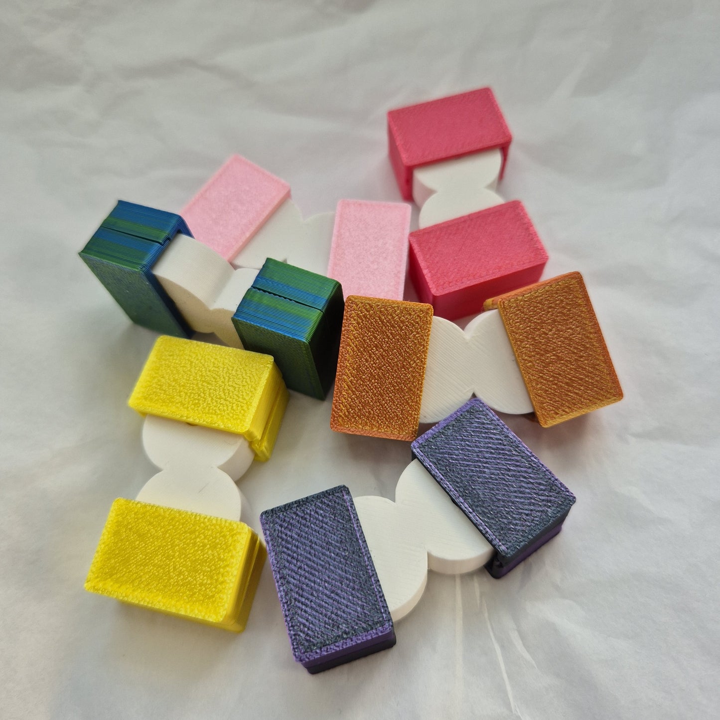 3dFidgets Double Switch Fidget Toy keeping your fingers and hands busy