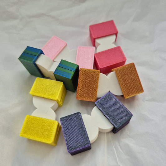 3dFidgets Double Switch Fidget Toy keeping your fingers and hands busy