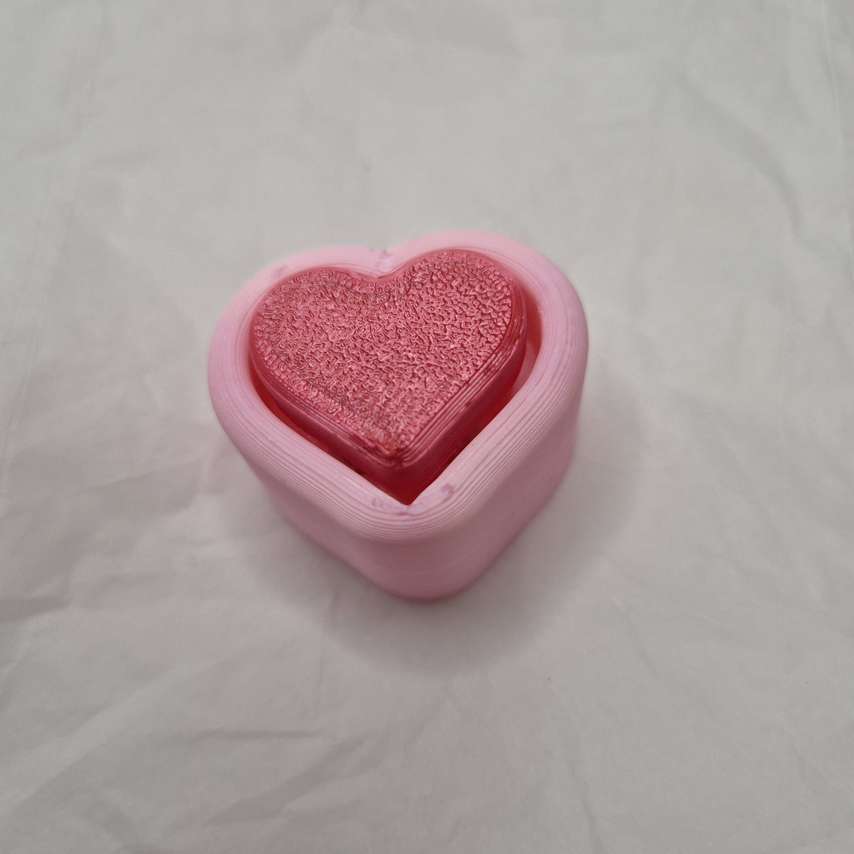 3dFidgets - Clicky Heart Button with real mechanical keys love valentines ASMR Fidget toy