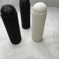 3dFidgets Pain Squeezer  - Massage Roller with Soft, Textured Spikes - for Feet, Body or Hands