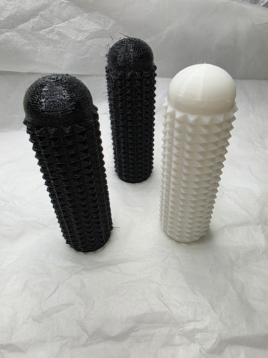 3dFidgets Pain Squeezer  - Massage Roller with Soft, Textured Spikes - for Feet, Body or Hands