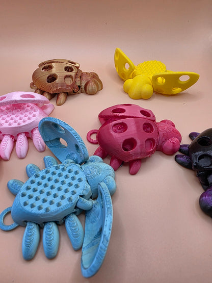 3dFidgets LilyBug Sensory ladybird ADHD AUTISM STIM