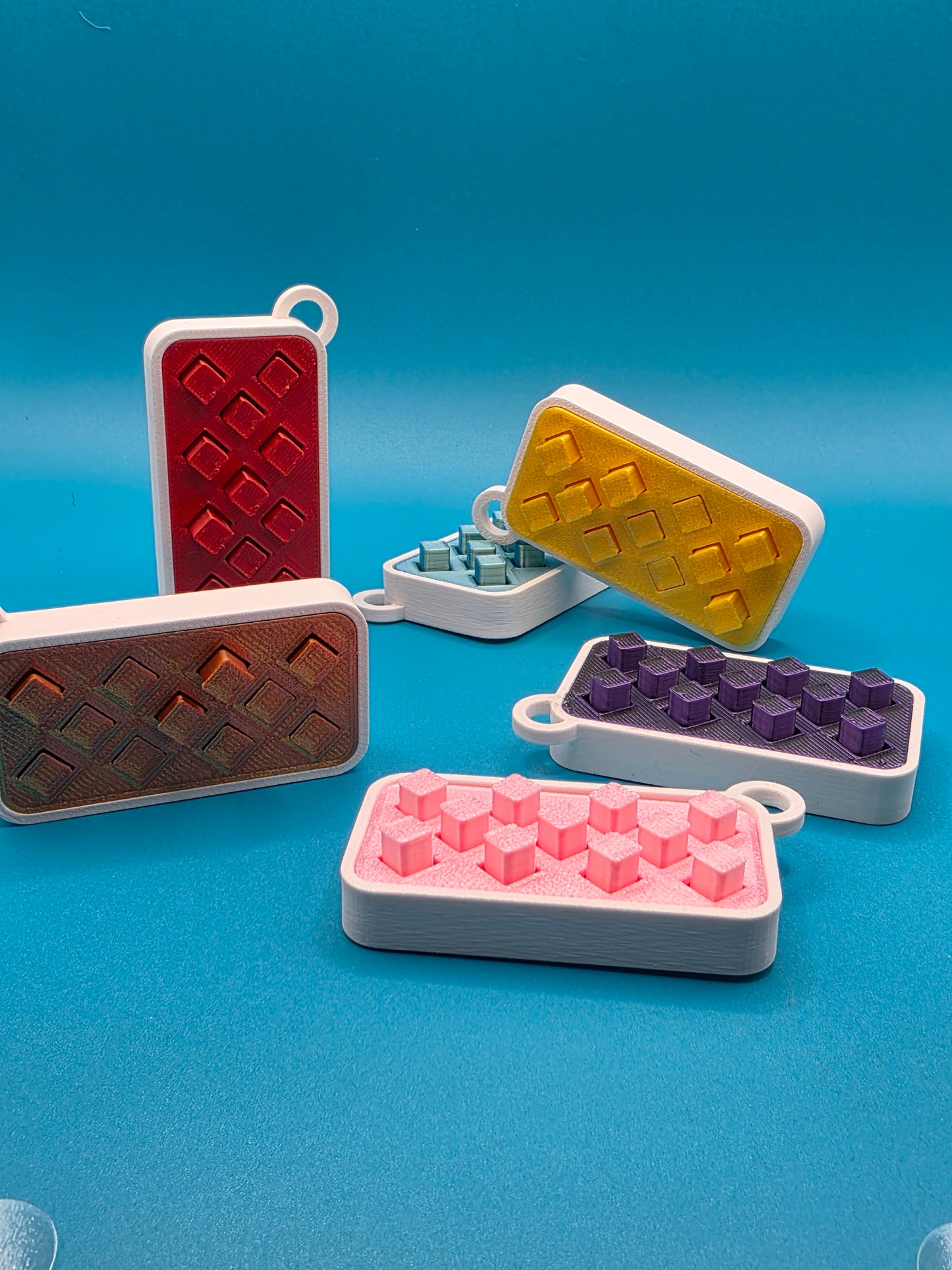 3dFidgets - Monsoon & MiniMonsoon 2-pack rain maker fidget toy