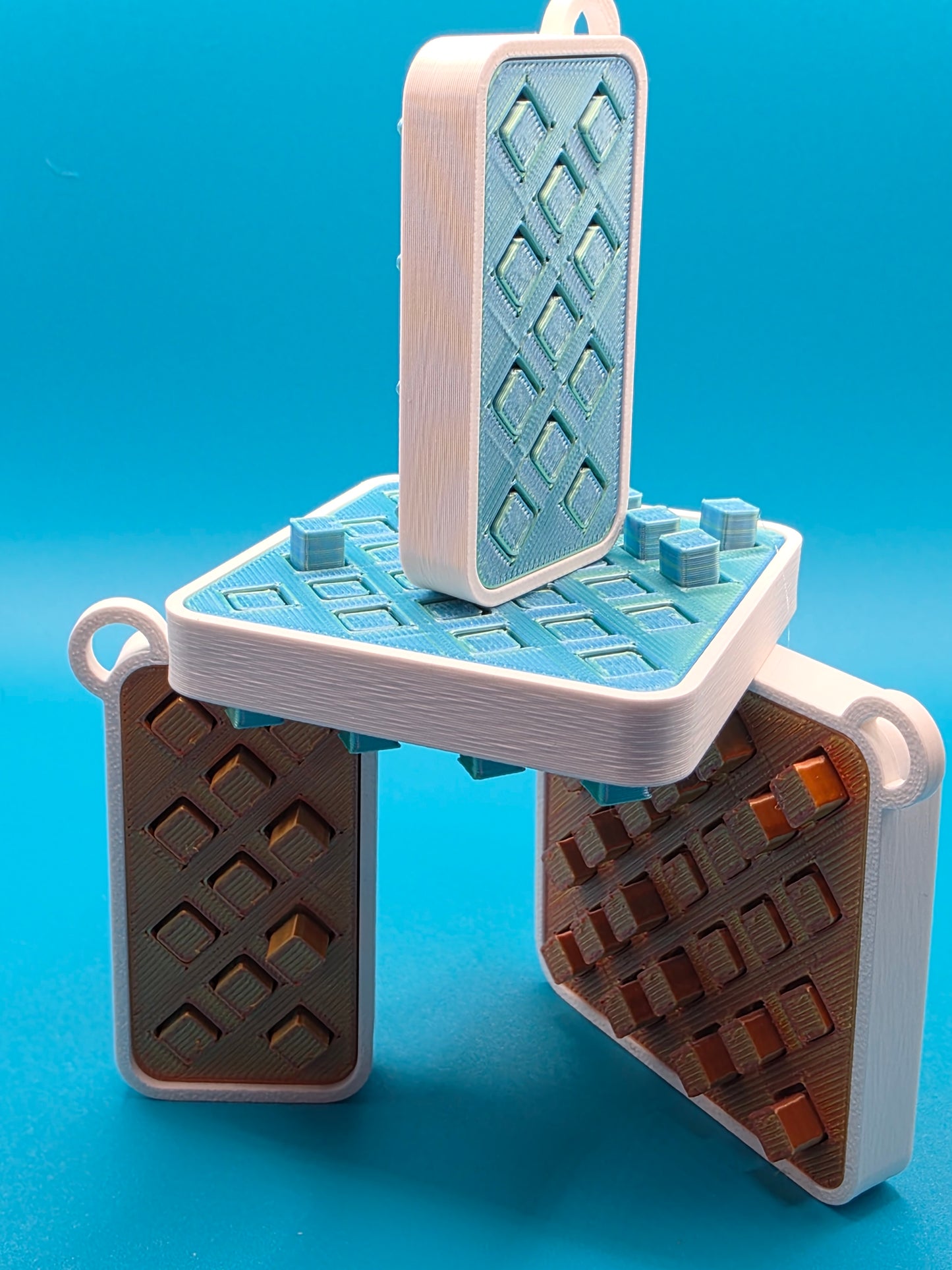 3dFidgets - Monsoon & MiniMonsoon 2-pack rain maker fidget toy