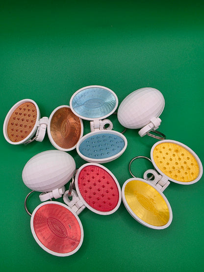 3dFidgets - Eggscape Pain stim and worry stone anxiety and sensory tool for people with ADHD, autism