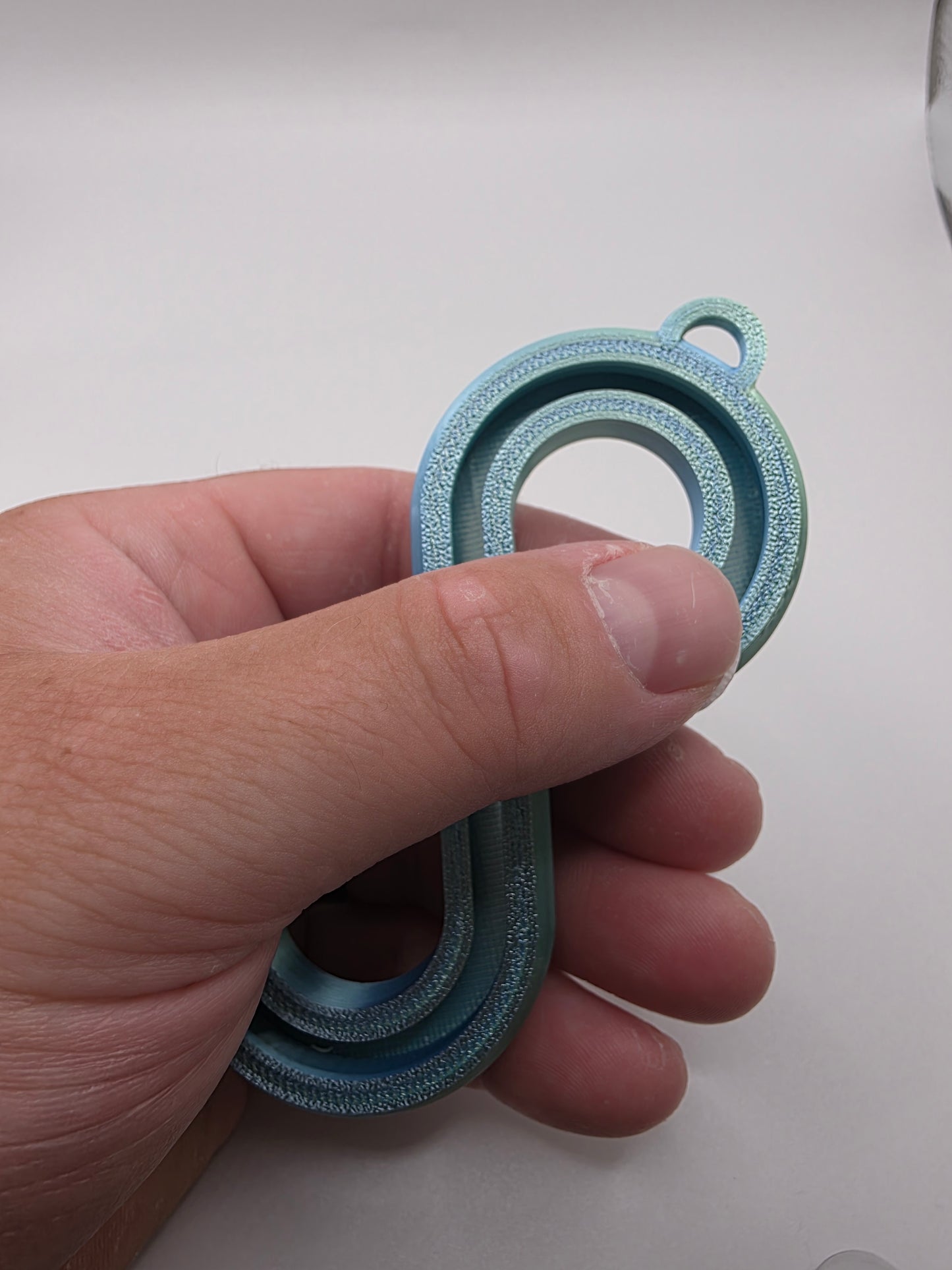 3dFidgets - Infinite Breath a soothing, figure-eight fidget tool designed to help you slow down, regulate your breathing, and find calm anytime, anywhere