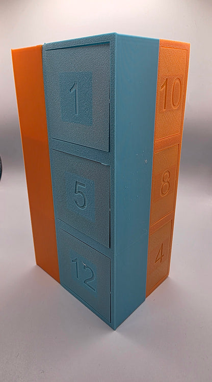 3dFidgets 12 Day Advent Calendar - Christmas themed