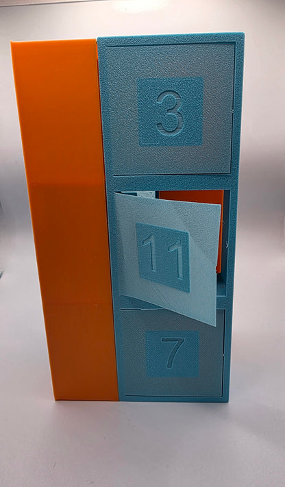 3dFidgets 12 Day Advent Calendar - Christmas themed