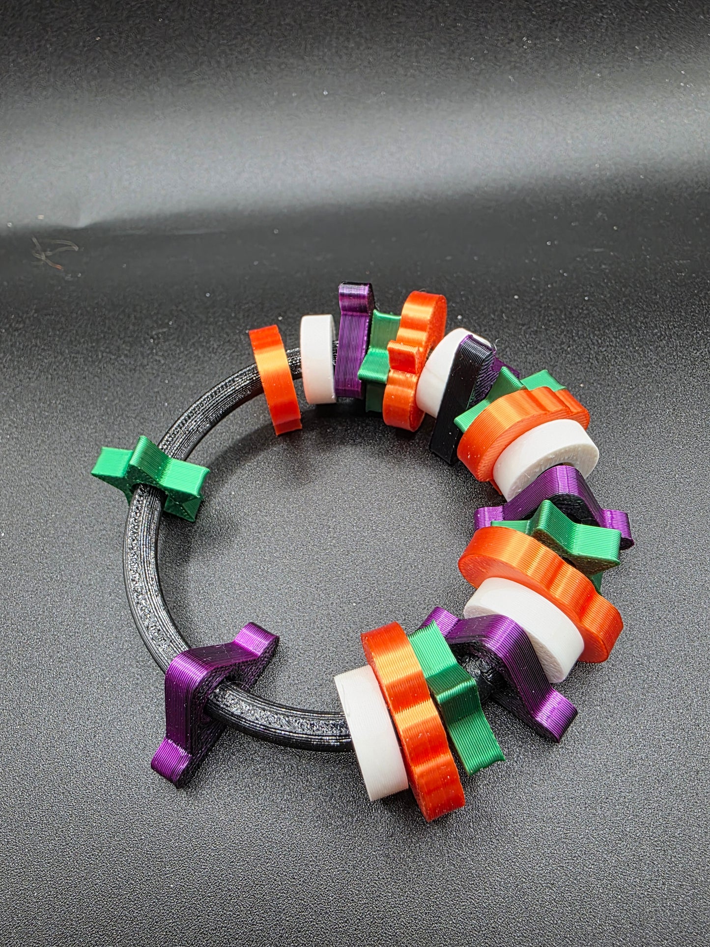 3dFidgets Halloween spooky themed fidget hand stimming bead roller