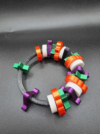 3dFidgets Halloween spooky themed fidget hand stimming bead roller