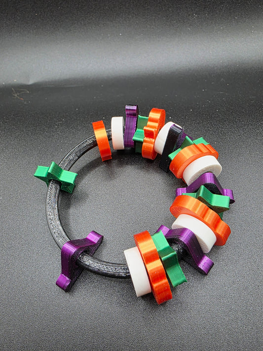 3dFidgets Halloween spooky themed fidget hand stimming bead roller