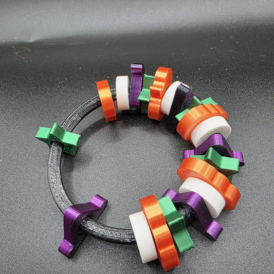 3dFidgets Halloween spooky themed fidget hand stimming bead roller