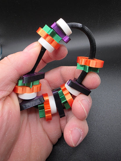 3dFidgets Halloween spooky themed fidget hand stimming bead roller