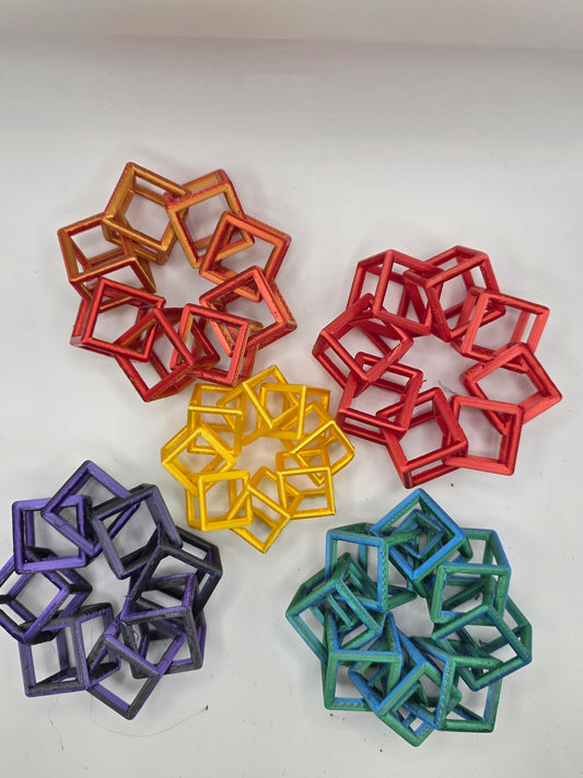 3dFidgets Cube Infinity Loop