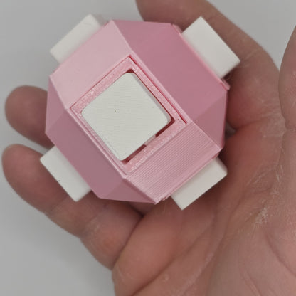 3dFidgets ASMR Click-a-sphere - Clicky Buttons with Real Mechanical Switches in Vibrant Colours for Sensory Play