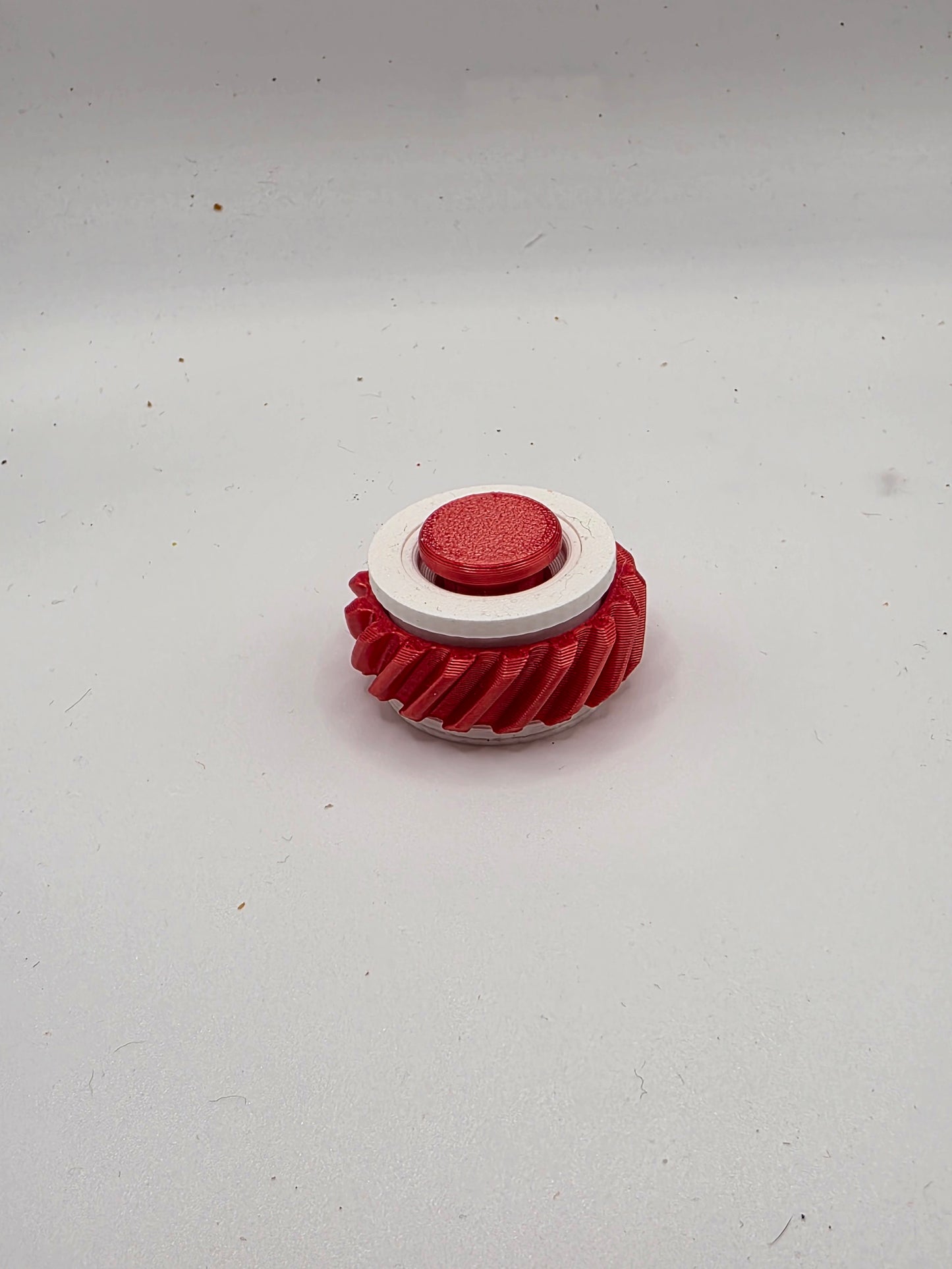 3dFidgets Button Ring - Vibrant Colors with Textured Design for Enhanced Fidgeting Experience