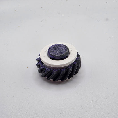 3dFidgets Button Ring - Vibrant Colors with Textured Design for Enhanced Fidgeting Experience