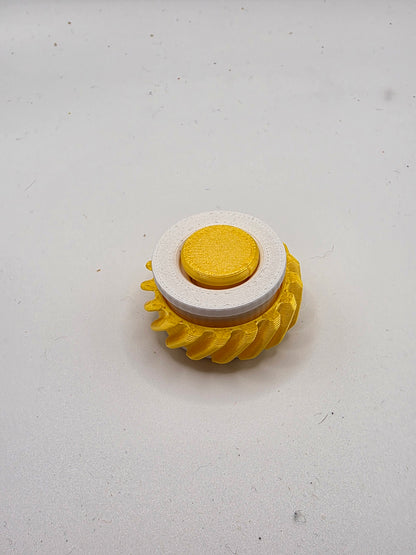 3dFidgets Button Ring - Vibrant Colors with Textured Design for Enhanced Fidgeting Experience