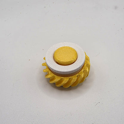 3dFidgets Button Ring - Vibrant Colors with Textured Design for Enhanced Fidgeting Experience
