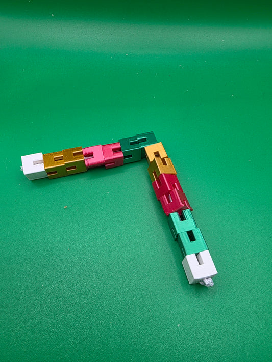 Day 8 Advent - Christmas Themed Elastic Cubes